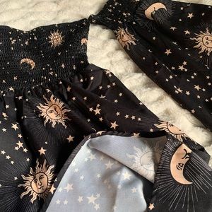 Moon and stars party dress